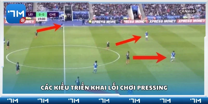 Cách thức tổ chức kỹ thuật chơi pressing thành công