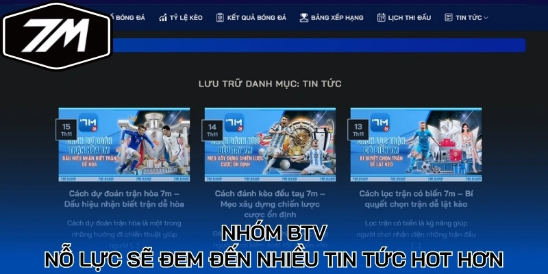 Nhóm BTV nỗ lực sẽ đem đến nhiều tin tức hot hơn