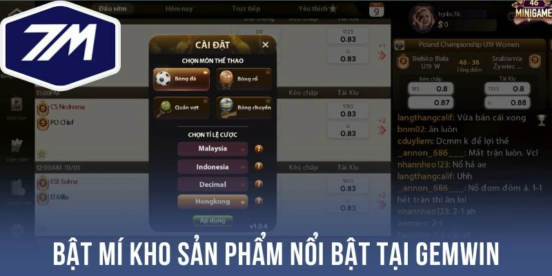 Bật mí kho sản phẩm nổi bật tại Gemwin