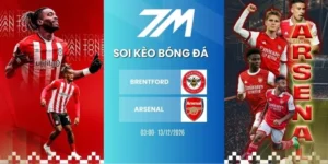Tỷ lệ kèo Brentford vs Arsenal hôm nay ngày 13/02/2026 - NHA