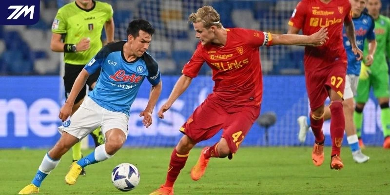 Hiệu suất thi đấu của Napoli vs Lecce