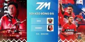 kèo bóng đá Nice vs Rennes hôm nay ngày 08/03/2026 - Ligue 1