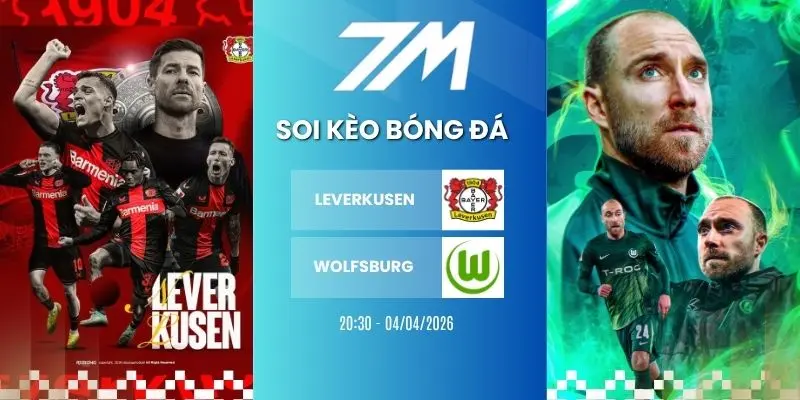Tỷ Lệ Kèo Leverkusen Vs Wolfsburg Hôm Nay Ngày 04/04/2026 – Bundesliga